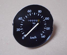 Nopeus- ja matkamittari  alkuper&auml;isosa  FORD 6158548.  C8AH17343A.  Ford Transit Mk3, 1986-2000.