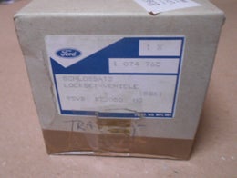 Lukkosylinterisarja  alkuper&auml;isosa  FORD 1074765.  95VB-B22050-HG.  Ford Transit Mk4 Bussi  (VE83),  1994-2000.  Ford Transit Mk4 Van   (VE83),  1994-2000.   Ford Transit Mk4 Tourneo, 1994-2000.