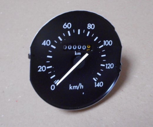 Nopeus- ja matkamittari  alkuper&auml;isosa  FORD 6158548.  C8AH17343A.  Ford Transit Mk3, 1986-2000.